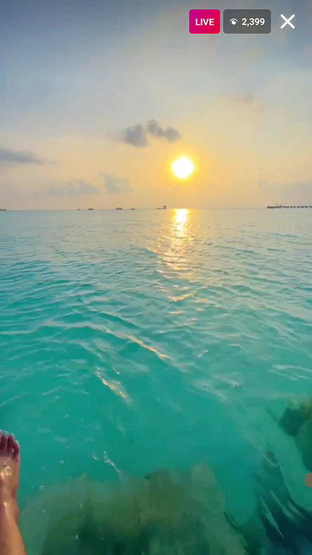 Neha Malik 15 Feb Bikini Live