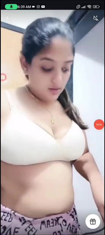 Anu pulling her pants down on tango live