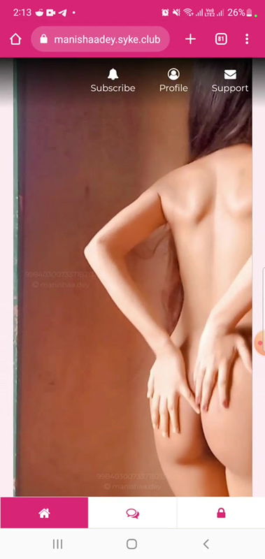 Insta Model Manisha Dey Full Nude Show Boobs and Ass