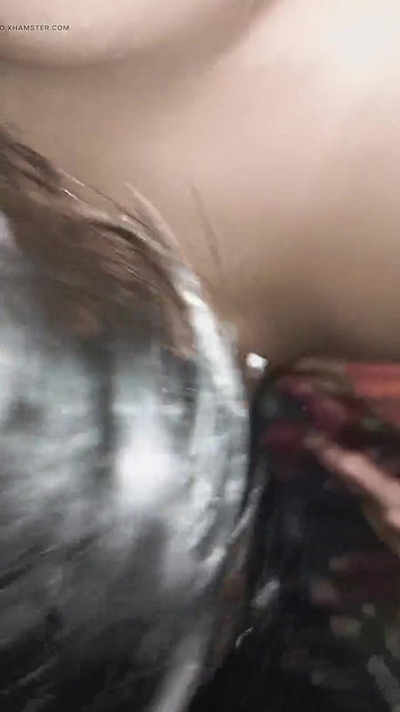Kissing and sucking milky boobs