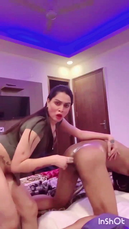 Sexy Shemale fucks BF