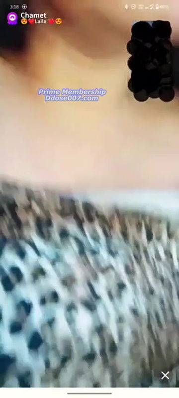 Insta Model Laila Reveal Boobs and Pussy on Chamet