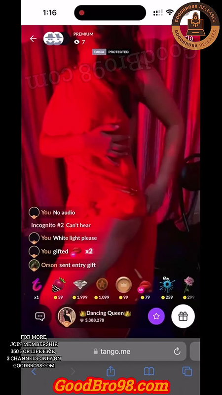 Insta Model Dancing_Queen Teasing Hot Boobs and Ass on Tango Live