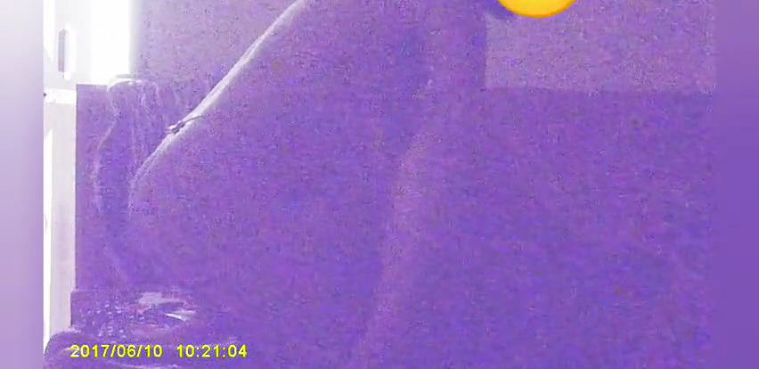 Young sexy lady with house owner suddenly meet