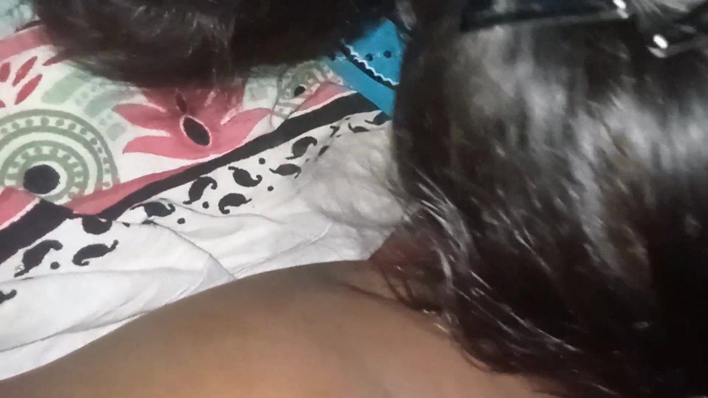 New Indian wife blowjob & Doggy style fucking her husband Indian new sex