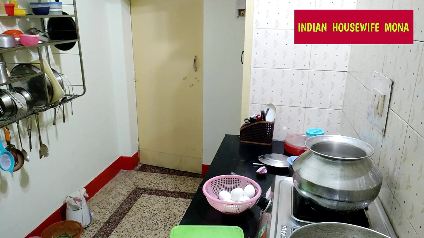 Indian housewife mona saree draping (4)