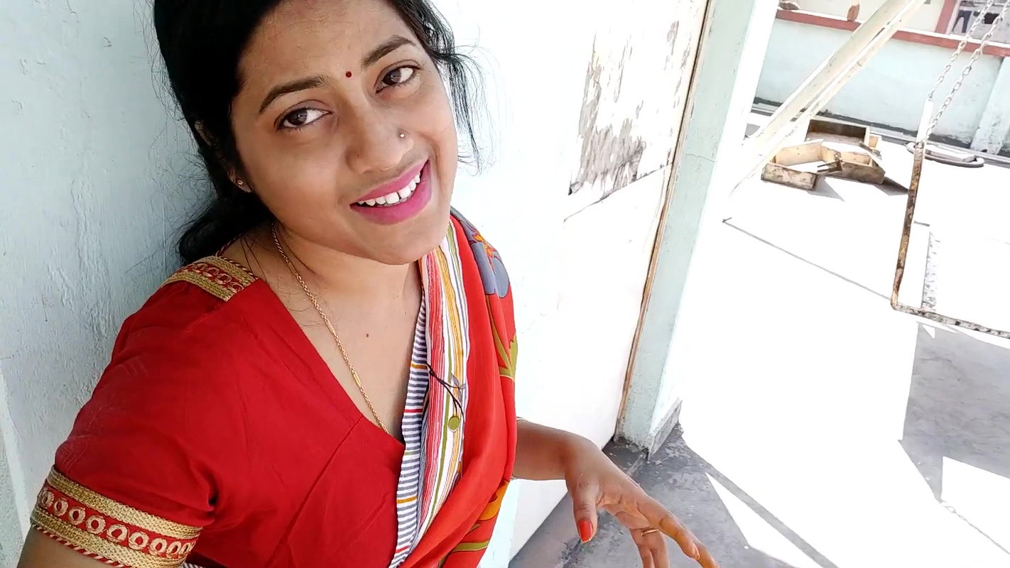 Indian housewife mona saree draping (4)