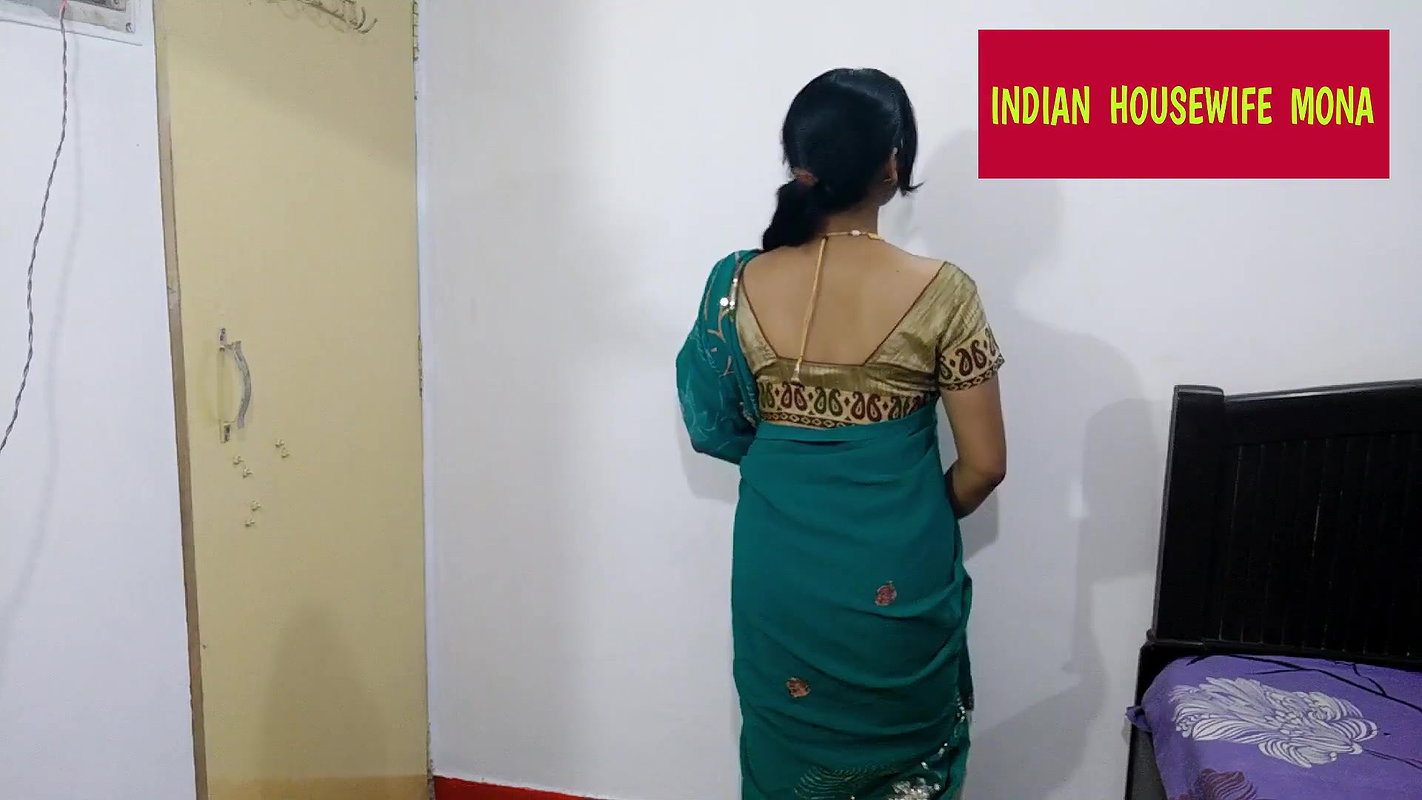 Indian housewife mona saree draping (2)