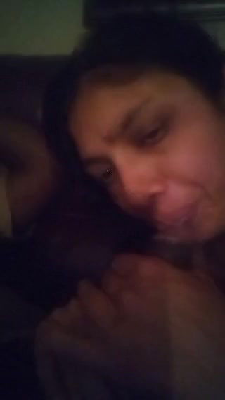 Horny NRI Girl Sloppy BBC Blowjob