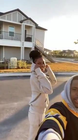 Sexy Girl Outdoor Standing Doggy Style Fucking