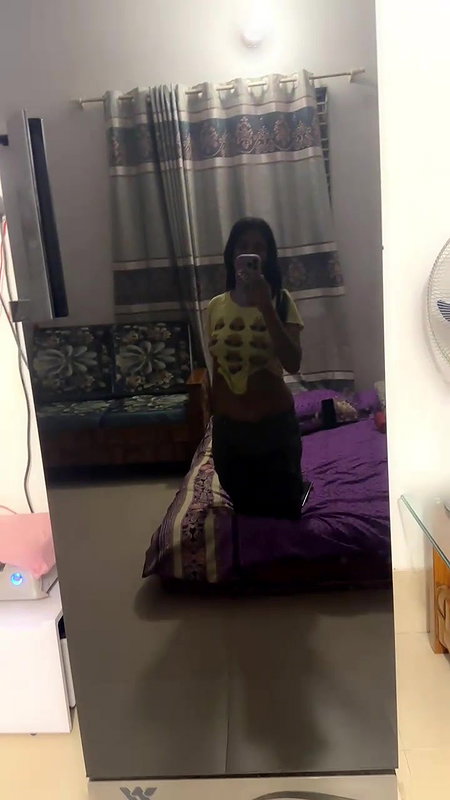 Cute girl in tango show quick