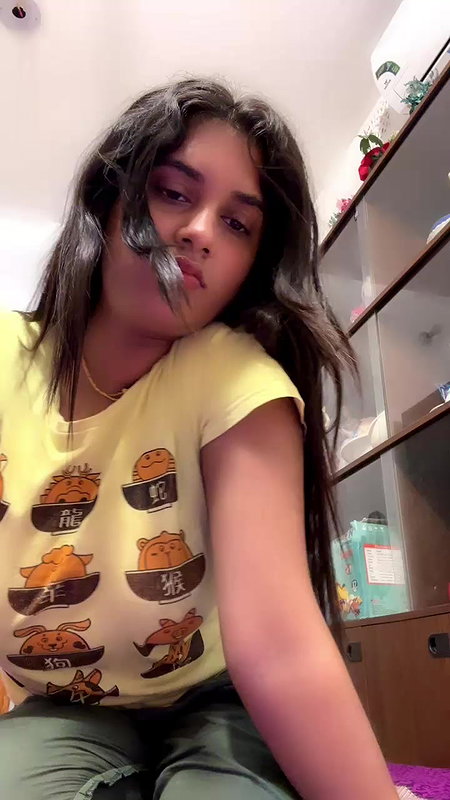 Cute girl in tango show quick