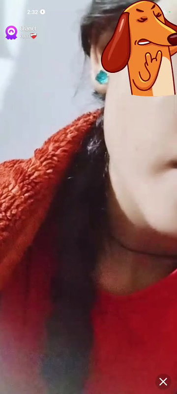 Chamet cute girl open