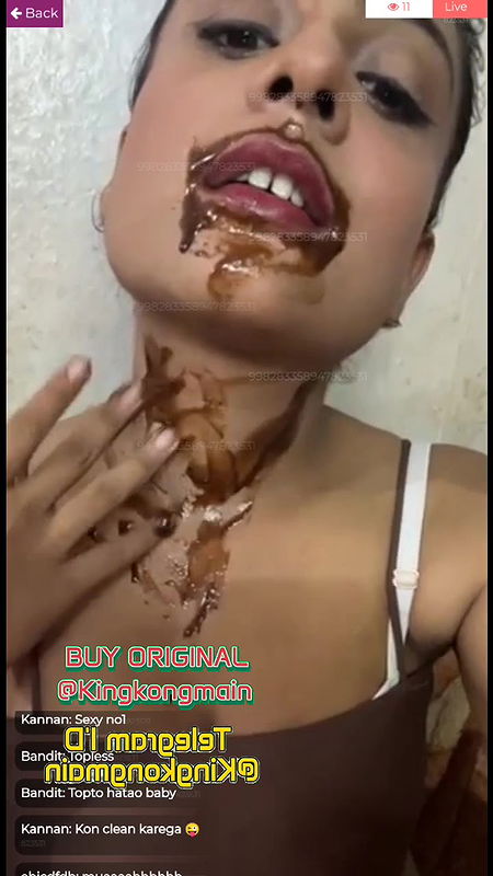 Webseries Actress Rani Pari Chocolate Play