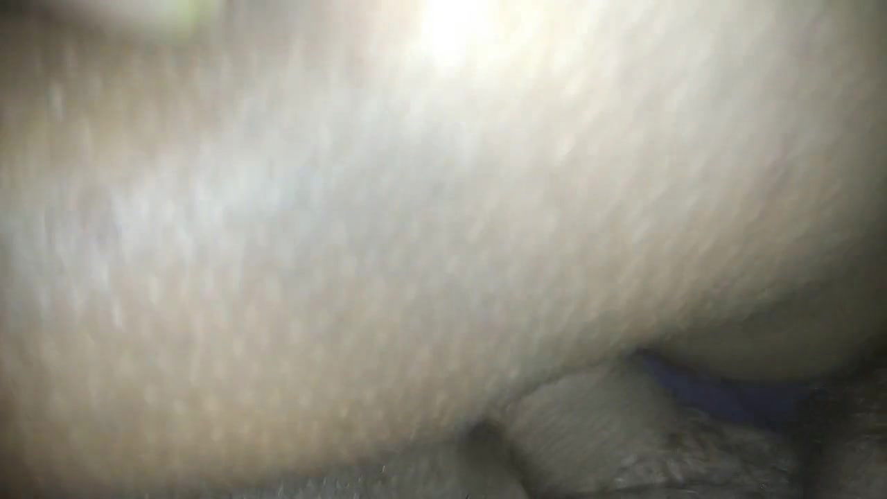 Wife Has a Fat Ass and I Lick Her Hot Black Pussy Before Fucking and Cumming