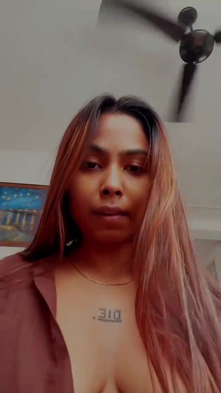 Bhindeshitara aka Chirasree Nude In Panties teasing Boobs