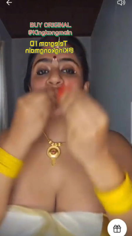 Nila Nambiar Saree Strip on Tango 1