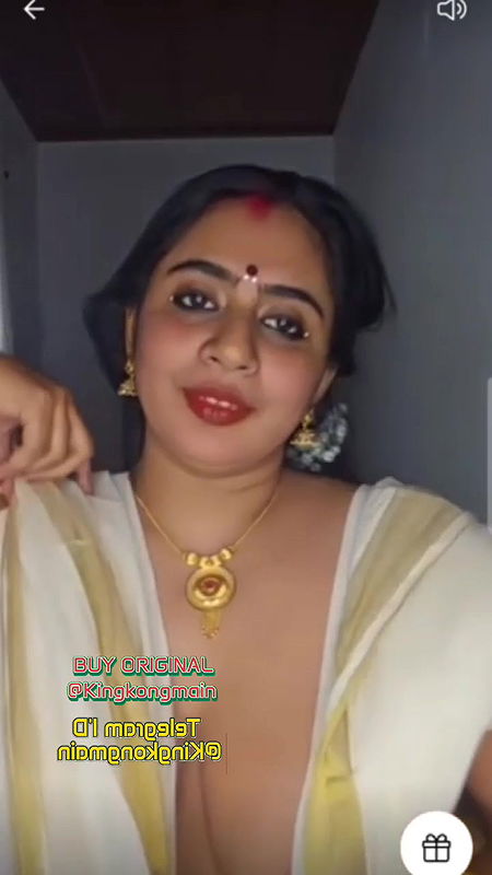 Nila Nambiar Saree Strip on Tango 1