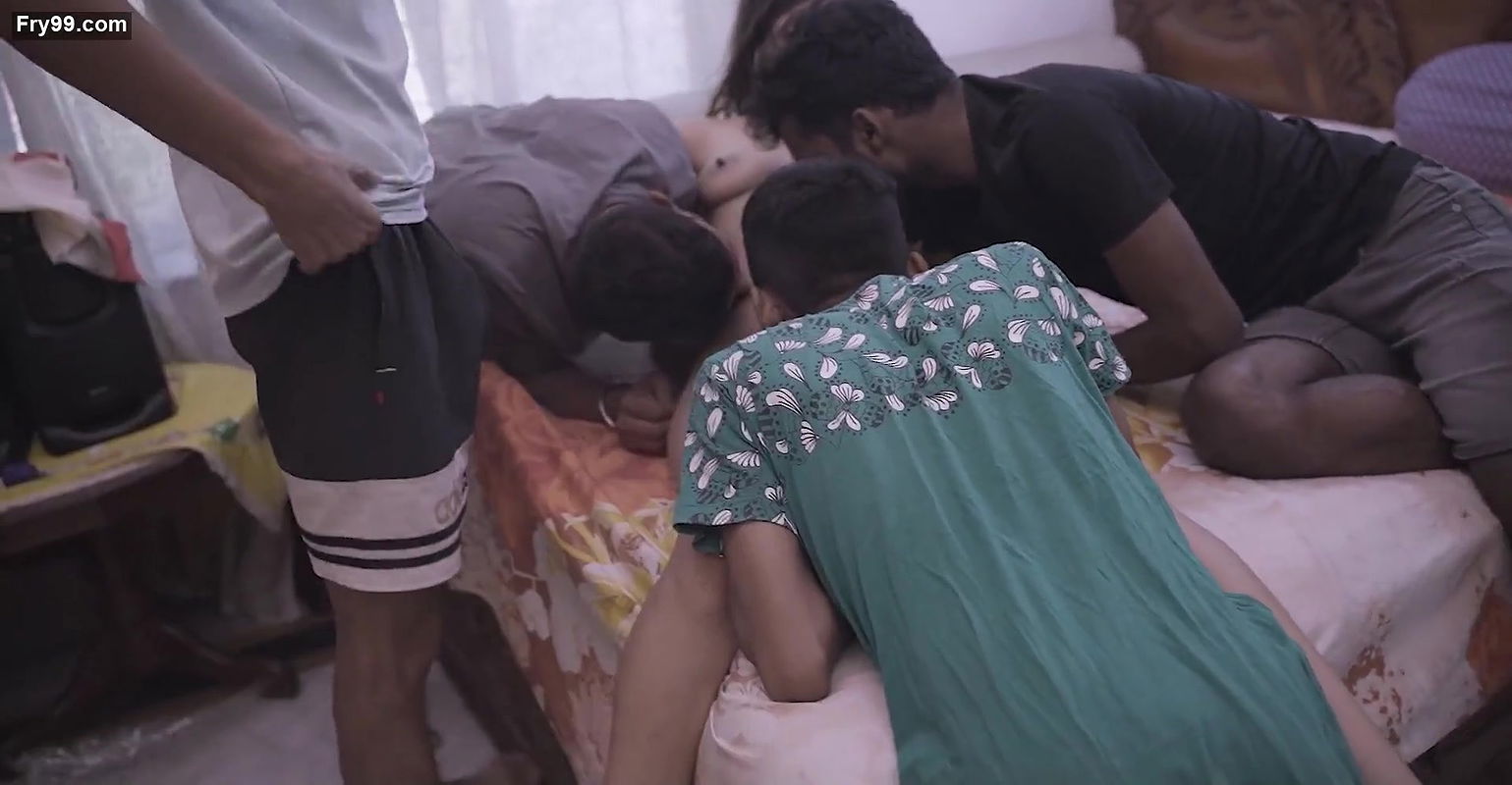 HARDCORE GANGBANG OF A INDIAN SEXY DESI GIRL