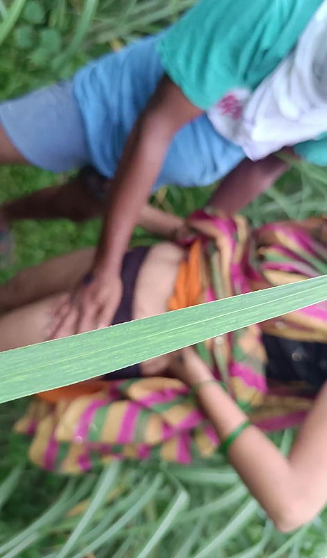 Desi Indian Bhabhi in the jungle with brother-in-law