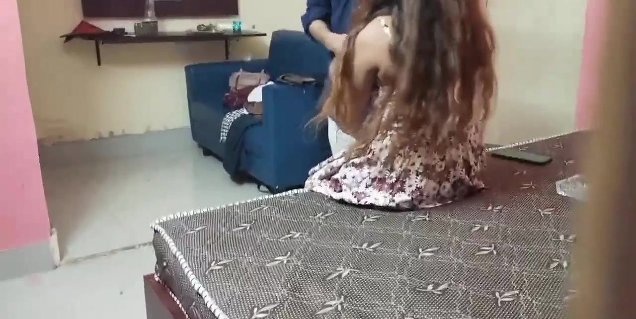 Real stepsister and stepbrother going to fuck in neighbour room