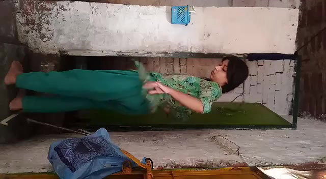 Young and horny suit babe