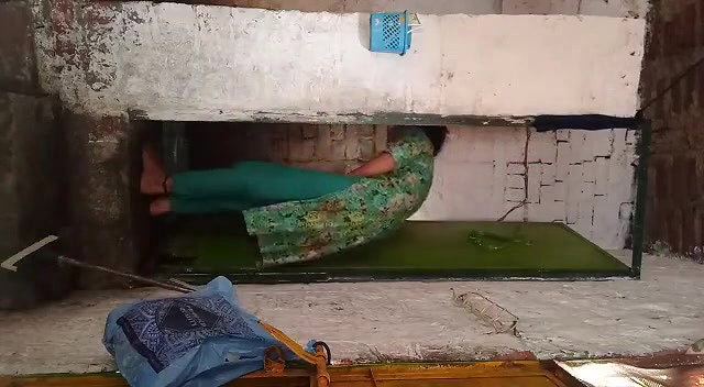 Young and horny suit babe