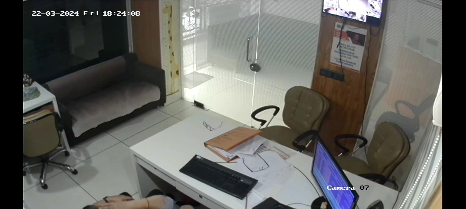 Beautiful Indian Secretary Fucked by Manager in Office CCTV Cam Recorded