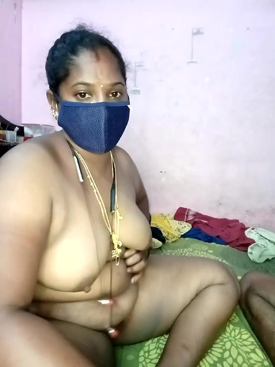 South Indian Tamil Aunty Show Her Big Boobs With Husband
