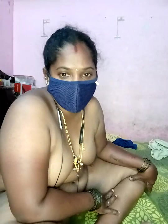 South Indian Tamil Aunty Show Her Big Boobs With Husband