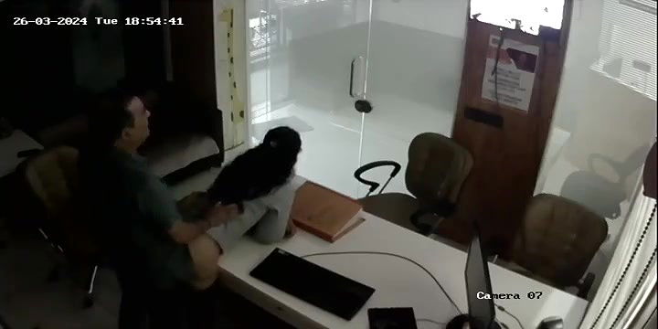 Secretary Fucked by Manager in Office CCTV Cam Recorded New update