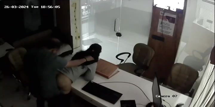 Secretary Fucked by Manager in Office CCTV Cam Recorded New update