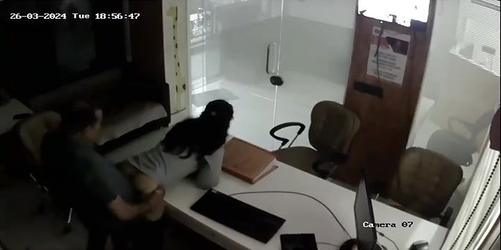 Secretary Fucked by Manager in Office CCTV Cam Recorded New update