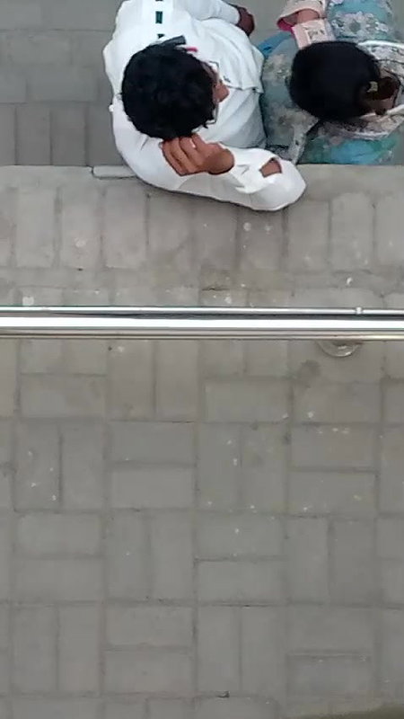 Aunty giving blowjob outdoor