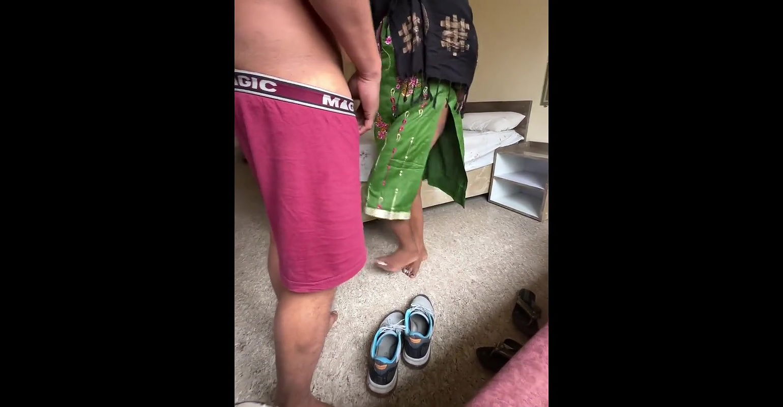 Brother-in-law gave in sister-in-law’s hand!