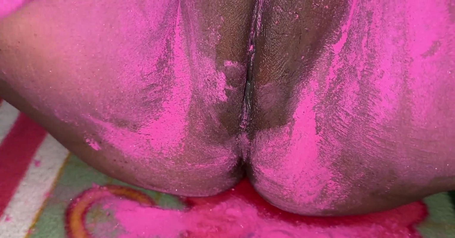 Holi mein bhabhi ki choochi pe laga rang and faux har hard