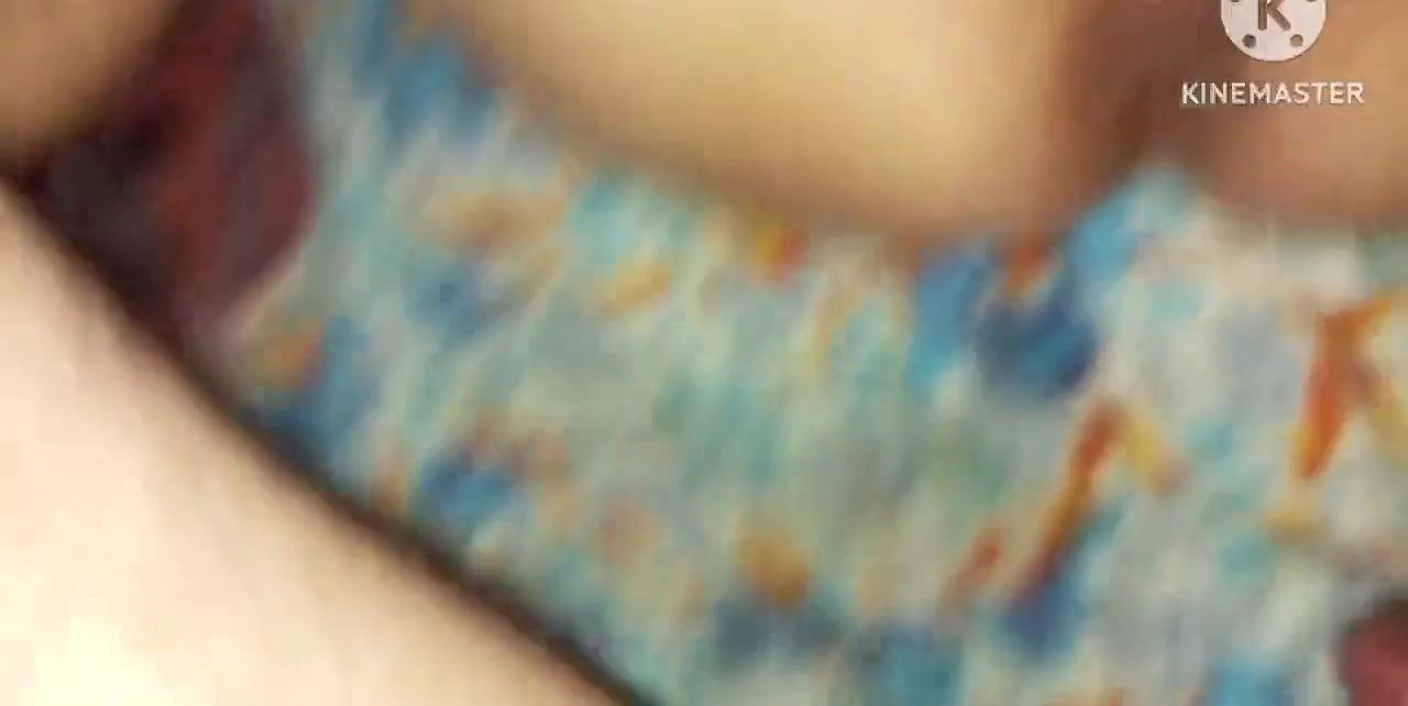 Wife holds her hairy ass open and