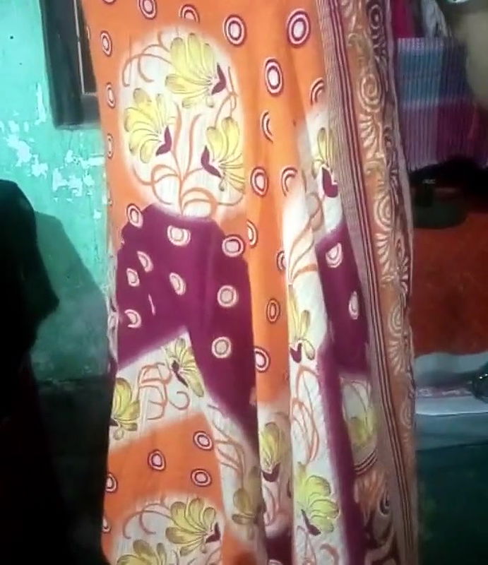 Desi sari wearing