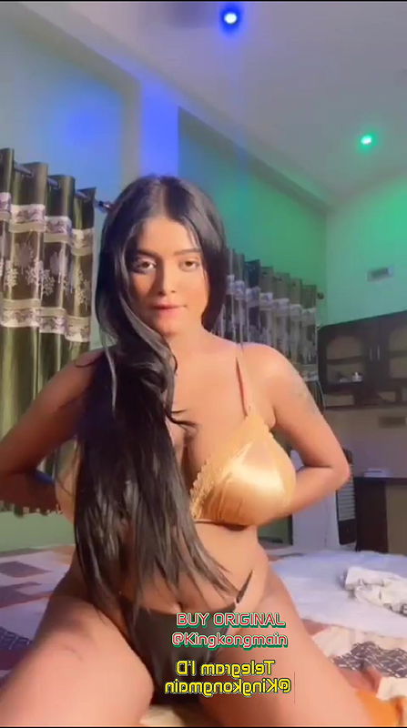 Bong Model Komolini Teasing Hot Boobs and Ass on Cam