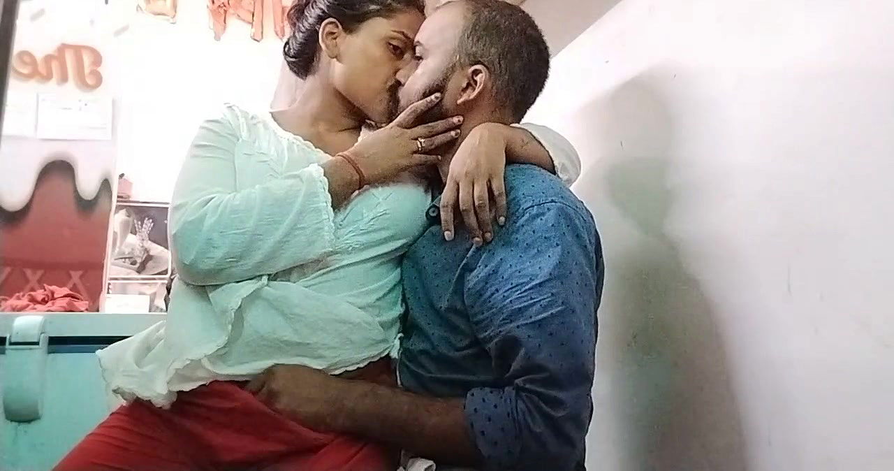 Bengali Girlfriend Giving Handjob n Riding Lover Dick in a Shop