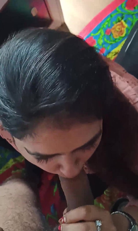 Sexy Indian Wife Blowjob
