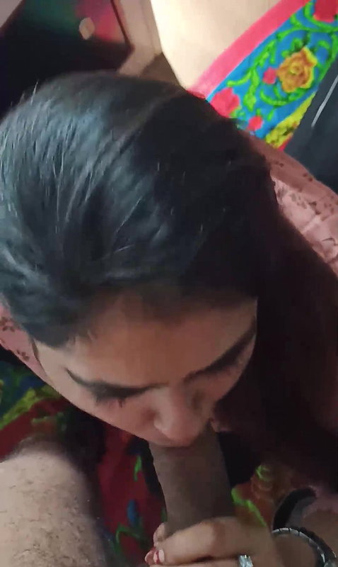 Sexy Indian Wife Blowjob