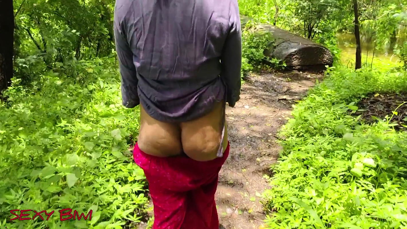 For the first time, I took Marathi Bhabhi to the jungle and fucked her like a mare