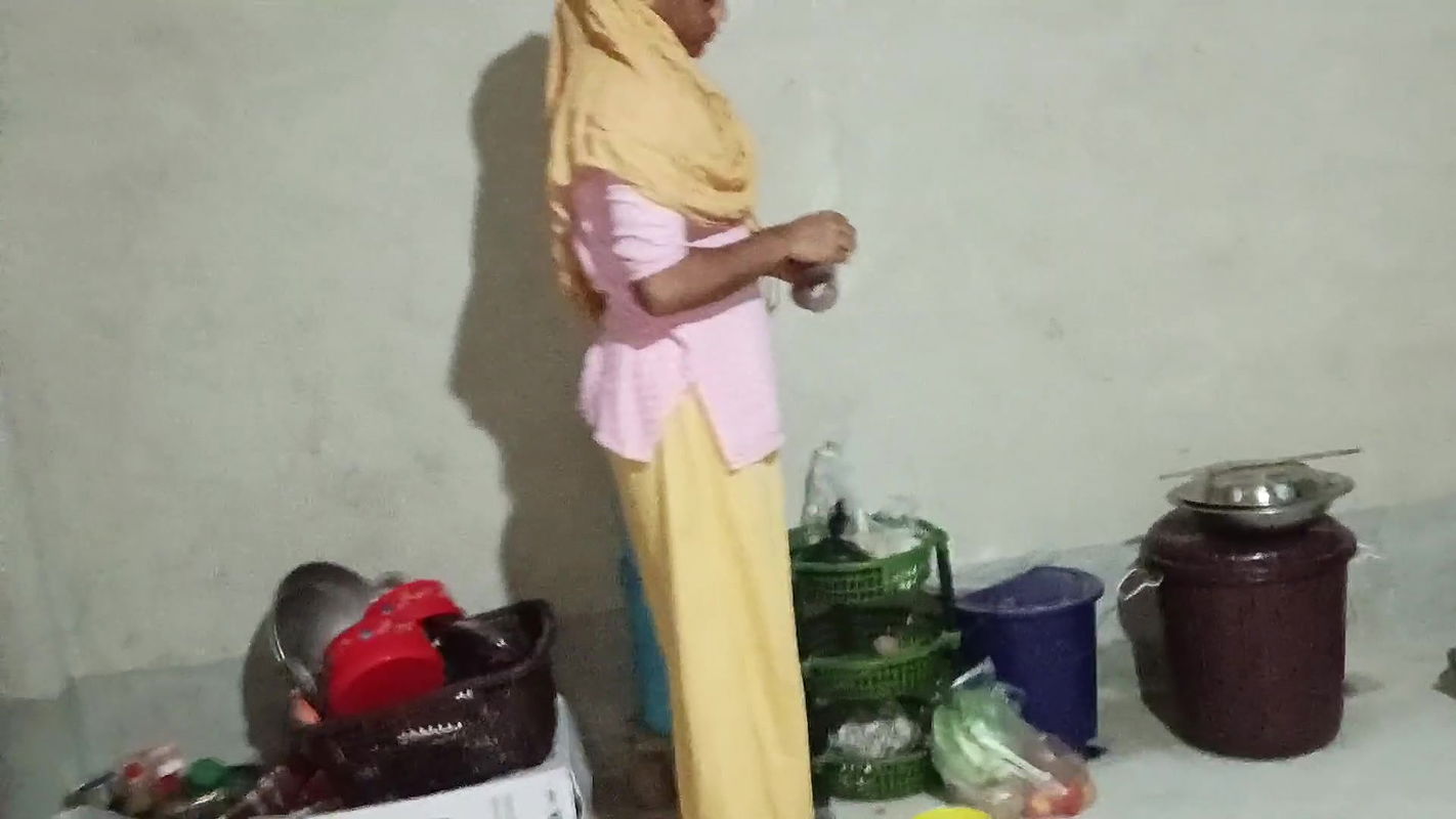 Hard fuck and creampie for skinny brunette