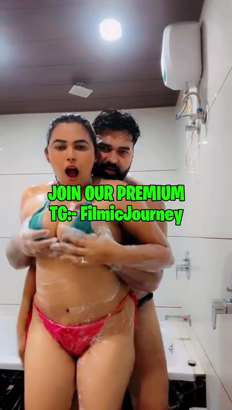 Ott Actress Preeti Puneet Nipslip in The Shower And Ass Show In Thongs