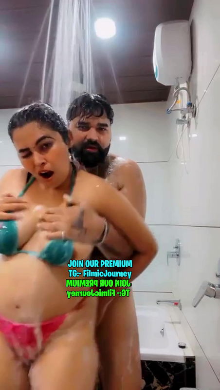 Ott Actress Preeti Puneet Nipslip in The Shower And Ass Show In Thongs