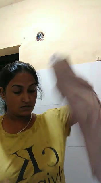 Desi Busty Beautiful Naughty Housewife Homemade Full Nude-208