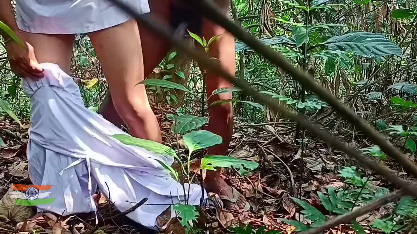 Village school girl jungle chudai