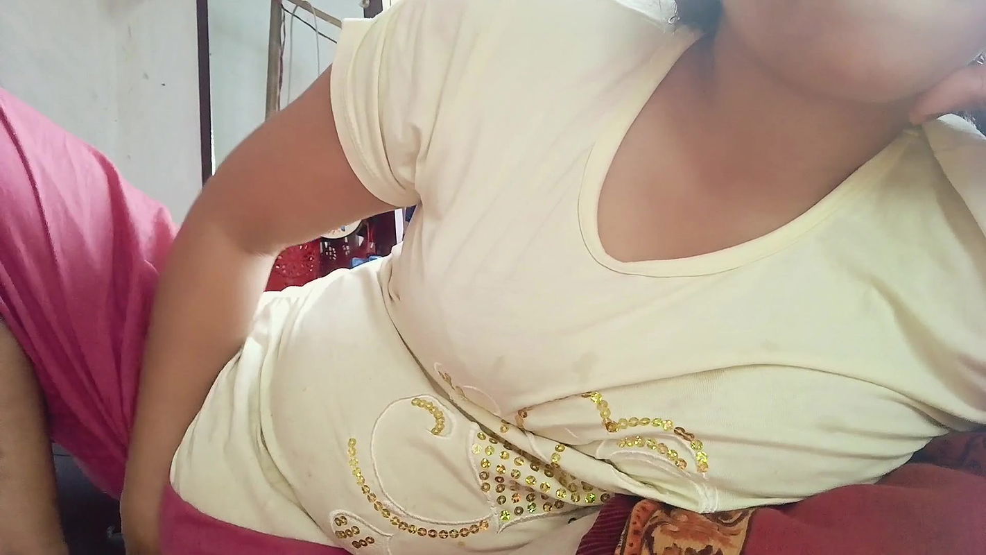 Beautiful housewife secretly having phone sex