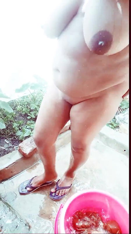 Beautiful village vabi show his big ass and big boobs